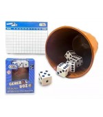Jogo de Dados Com Copo General Bozó  - pais & filhos